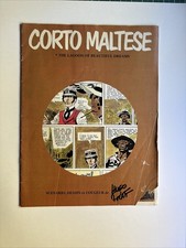 CORTO MALTESE LAGOON OF BEAUTIFUL DREAMS 12x16” SIZE COMIC RARE HUGO PRATT picture