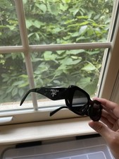 FREE SHIPPING Prada PR17WS 1AB5S049 Mens Sunglasses 49 mm Black / Dark Grey picture