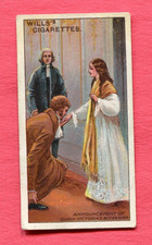 1912 W.D. & H.O. WILLS HISTORIC EVENTS TOBACCO CARD #47 ACCESION OF VICTORIA picture