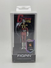 FiGPiN Mobile Suit GUNDAM Char Aznable #1748 (Crunchyroll Limited Edition) NIB picture