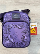 Loungefly Pokémon Haunter Purple Crossbody Bag New picture