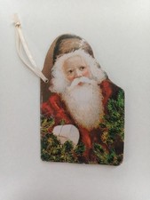 Vintage A X-Mas Alphabet Miniature Book Ornament picture