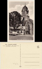 Postcard Monschau/Eifel Montjoie hotel-restaurant Flosdorff cars 1965 picture