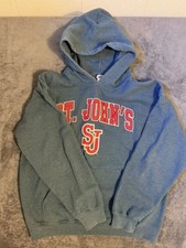 St. John's University Hoodie Size L Gildan Heavy Blend Red Storm picture