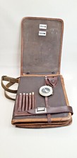 Soviet Red Army Soviet military officer leather case for card tablet tablet 1953 picture