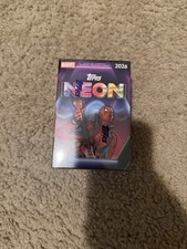 2026 TOPPS MARVEL NEON VALUE BLASTER BOX (35 Cards) Brand New Factory Sealed picture
