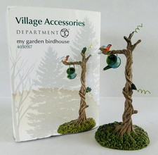 Dept 56 Christmas Village Accessories My Garden Birdhouse #4030917 picture