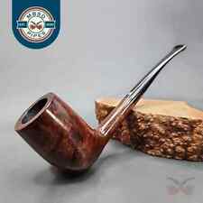 Astleys of London Smooth Bent Stacked Billiard Estate Briar Pipe picture