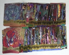 1995 Fleer Marvel Metal Silver FLASHER Parallel Trading Cards Singles - YOU Pick picture