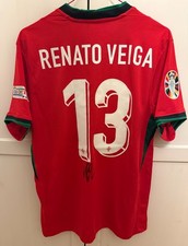 Portugal Renato Veiga signed shirt 2025 Juventus FC Basel Chelsea no matchworn picture