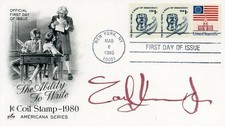 Earl Hamner Jr - Signed First Day Cover picture