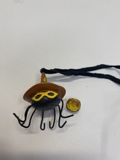 Longaberger Web Weaver Basket Tie-On Spider wearing Witch Hat RARE Halloween picture