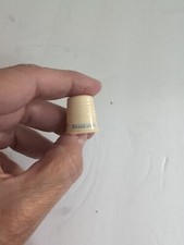 Dreikorns orange wrap bread plastic thimble - advertising thimble picture