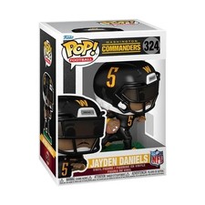 Jayden Daniels Funko Pop NFL Series 15 Vinyl Figure #324 Washington Commanders picture