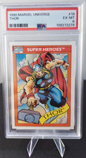 1990 Marvel Universe Thor #18 PSA 8 picture