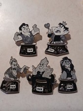 Disney Villains Inkwells of Evil 2025 Pin Series picture