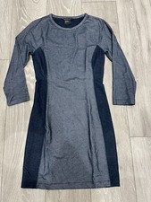 Armani Exchange Dress Denim Slimming Style 3/4 Sleeve - Size S picture