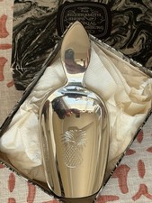 Colonial Williamsburg STIEFF PEWTER Pineapple Scoop 4.5” Excellent Condition picture