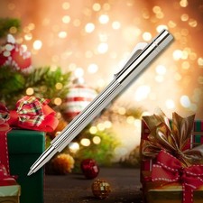 Graf Von Faber Castell Platinum Plated Pocket Ballpoint Pen Brand New In Box picture