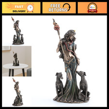 Antique Bronze Hecate Statue - 13.5