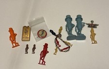 Mr. Peanut Collection Pin , Money Clip , Bracelet , S/P Set & More Old Vintage picture