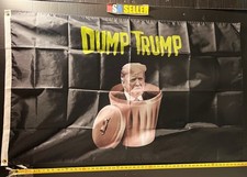 Dump Donald Trump Flag FREE USA Ship Impeach Liar Felon Idiot Democrat Sign 3x5’ picture