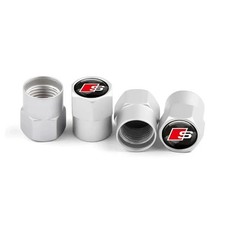 Tire Valve Stem Caps for Audi Metal Car Wheel Air Caps Auto Valve Stem Caps Acce picture