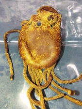 Tiny Antique Native American Medicine Satchel, incredible Patina✨ picture