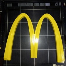 SALE McDonald’s Big “M” 3D Advertising Sign Golden Arches 15