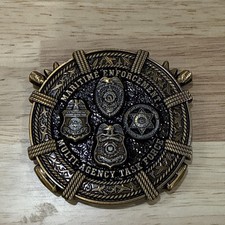 Maritime Enforcement Multi Agency Task Force Challenge Coin picture