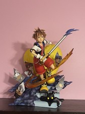 RARE SOLD OUT Kingdom Hearts Sora Wake Studio 1/4 Statue Figure Anime Moon picture