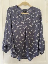 Simply Vera Wang blouse Top Size L  New Long Sleeve  picture