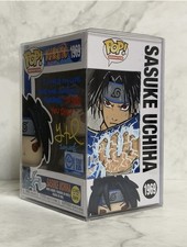 Funko Pop Naruto Shippuden Sasuke Uchiha Glow Signed With Custom Art picture