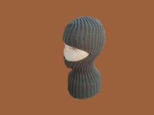 EAST GERMAN MILITARY ARMY COLD WEATHER FACE MASK  BALACLAVA GENUINE NVA SURPLUS picture