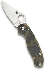 SPYDERCO PARA 3 FOLDING KNIFE DIGITAL CAMO G10 CPM-S45VN C223GPCMO Free-Shipping picture