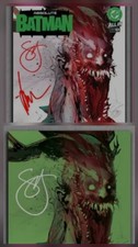 (PRESALE) Absolute Batman #25 SET SCOTT & Jock 2x Signed Trade/Green Foil picture