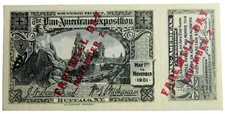 Buffalo NY 1901 Pan-American Exposition Ticket Full Intact Stub  139471 picture