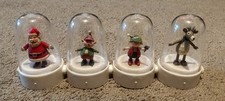 2008 Hallmark Happy Tappers Lot Of 4 Tested WORK (Santa, Elves and Reindeer)  picture