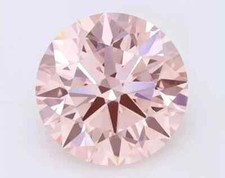 CERTIFIED 4 CT NATURAL ROUND CUT PINK DIAMOND D GRADE VVS1 + 1 FREE GIFT picture