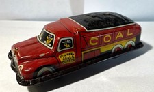 1950’s Vintage Central Coal & Coke Co. Tin Friction lithograph Toy Truck Rare picture