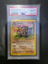 PSA 10 Pop 26 Graveler 44/110 - Legendary Collection - 2002 - Pokemon picture