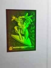 1994 Fleer Marvel Universe Series V Hologram Orange Green #4 Silver Surfer B picture