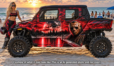 2024-2025 Polaris Xpedition ADV 4 Door UTV Jason Voorhees Graphics Jason picture