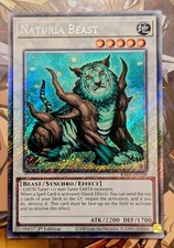Naturia Beast (Platinum Secret Rare) - RA03-EN238 - Yu-Gi-Oh TCG picture
