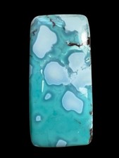 High grade authentic Gobi glacier blue backed, rectangle  picture