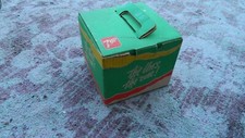 NOS Vintage 7UP The Uncola Upside Down Soda Glasses ORIGINAL SHIPPING BOX picture