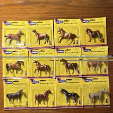 Breyer Stablemates Horse Model Figures 12 Pack Assorted Sealed on Cards 1994 picture