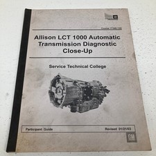 Allison LCT 1000 Automatic Transmission Diagnostic GM 2003 picture