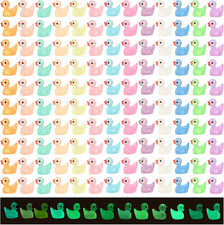 260PCS Mini Tiny Resin Ducks Little Miniature Plastic Small Ducks Bulk Glow picture