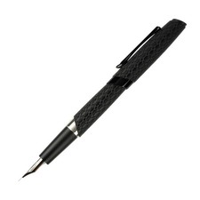Diplomat Cobra Guilloche Fountain Pen, Black picture